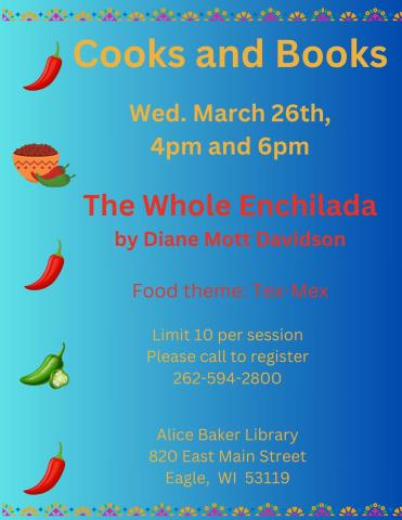 book club, registration, food