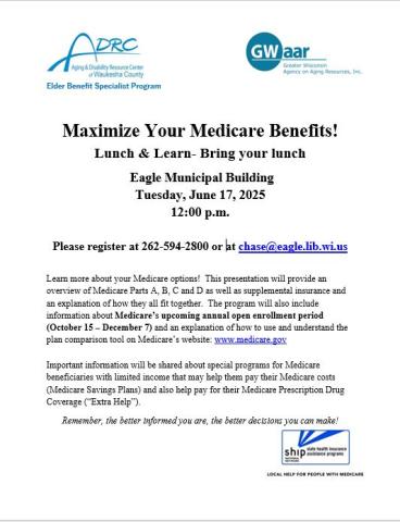 Medicare, bring lunch