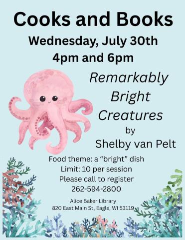 potluck, book discussion