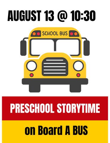 Preschool Storytime on a bus