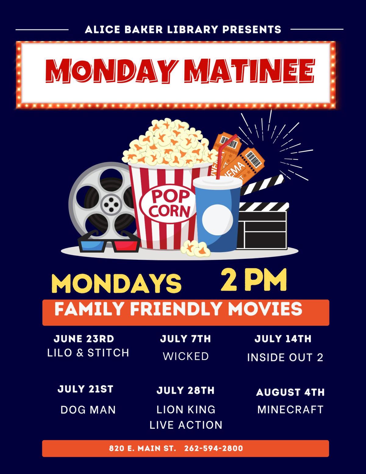 Monday Matinee
